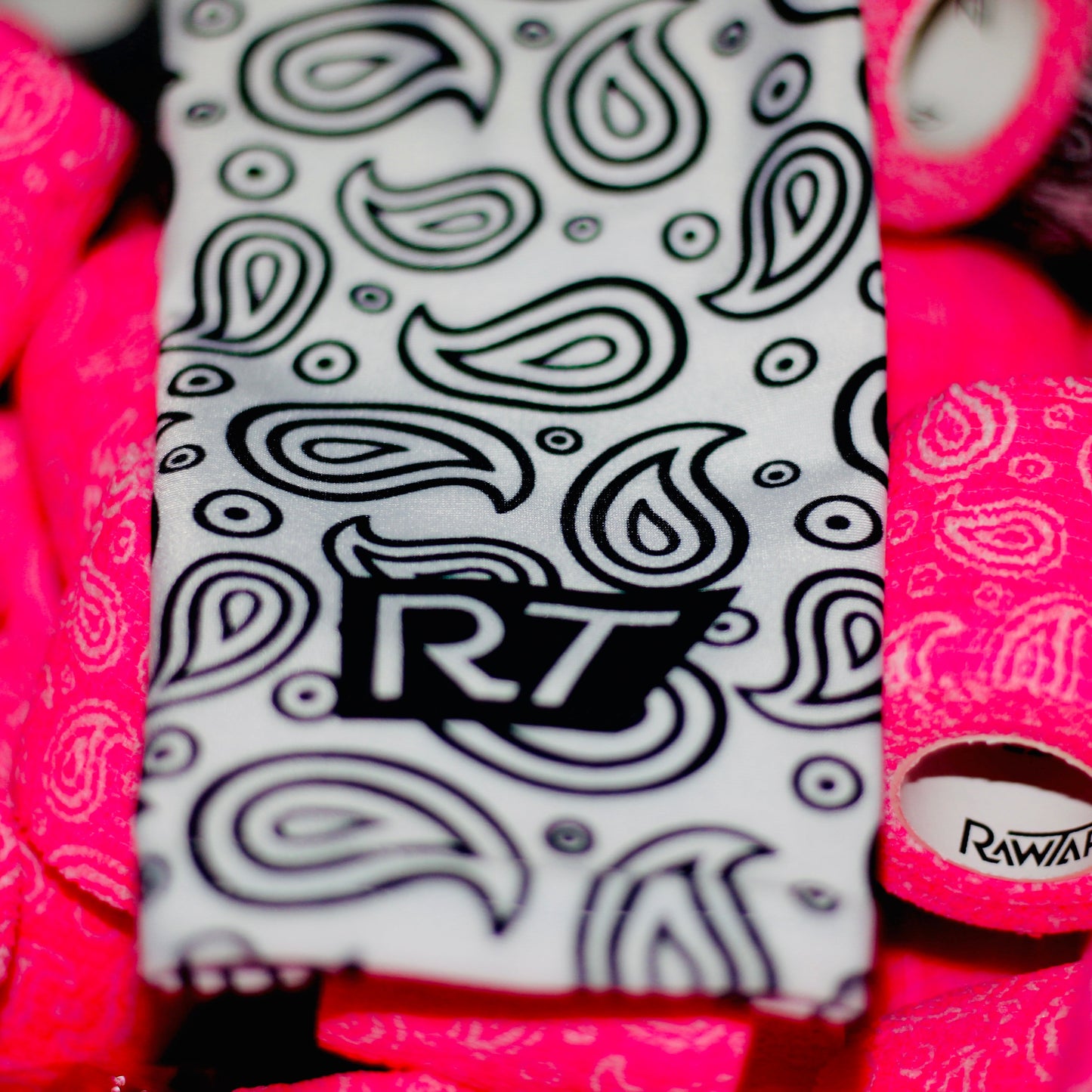 White Paisley Arm Sleeve