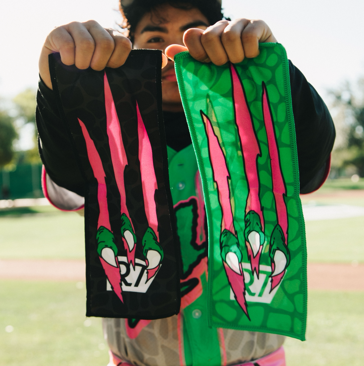 ZILLA Pocket Towel: Green