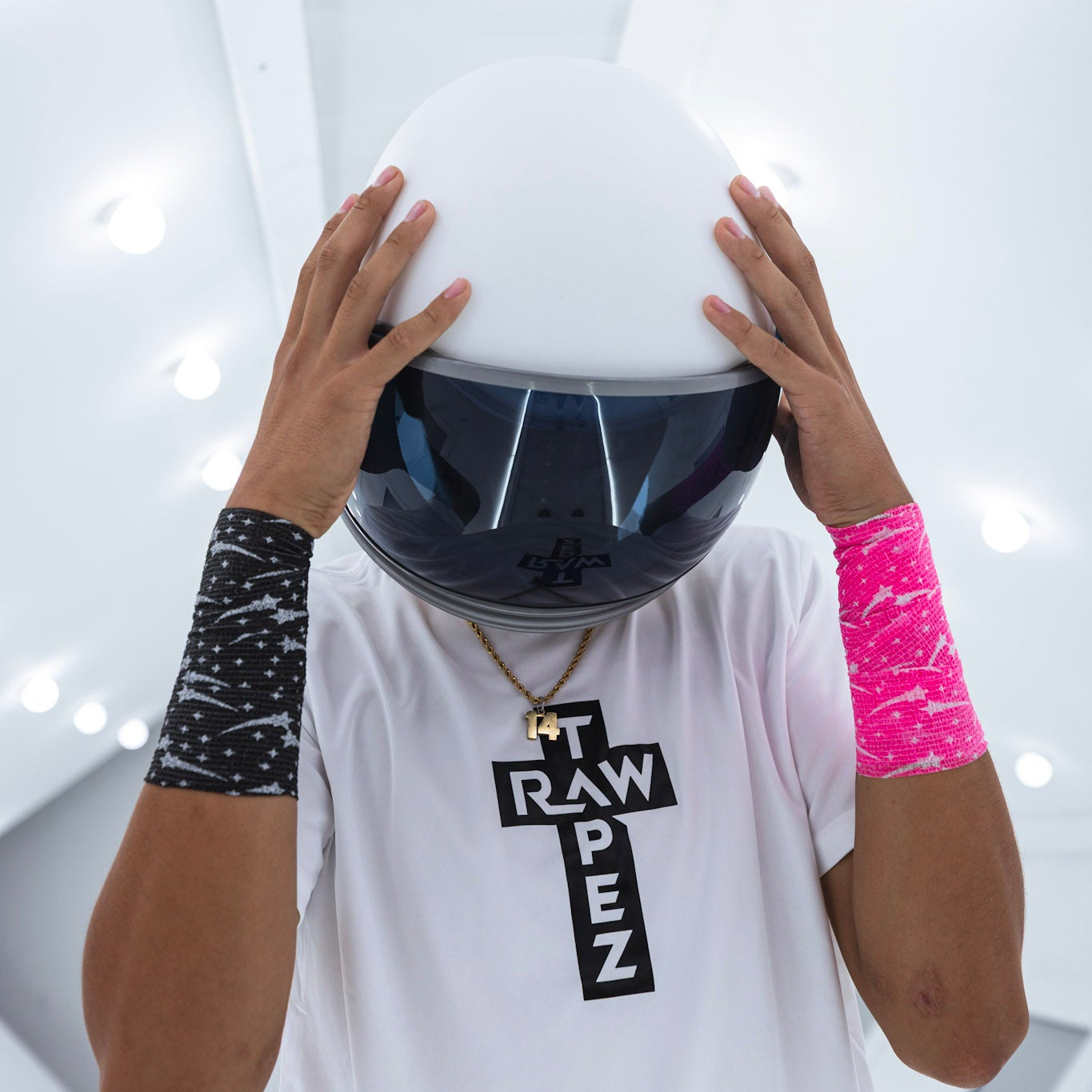 Pink Galaxy Star Athletic Tape