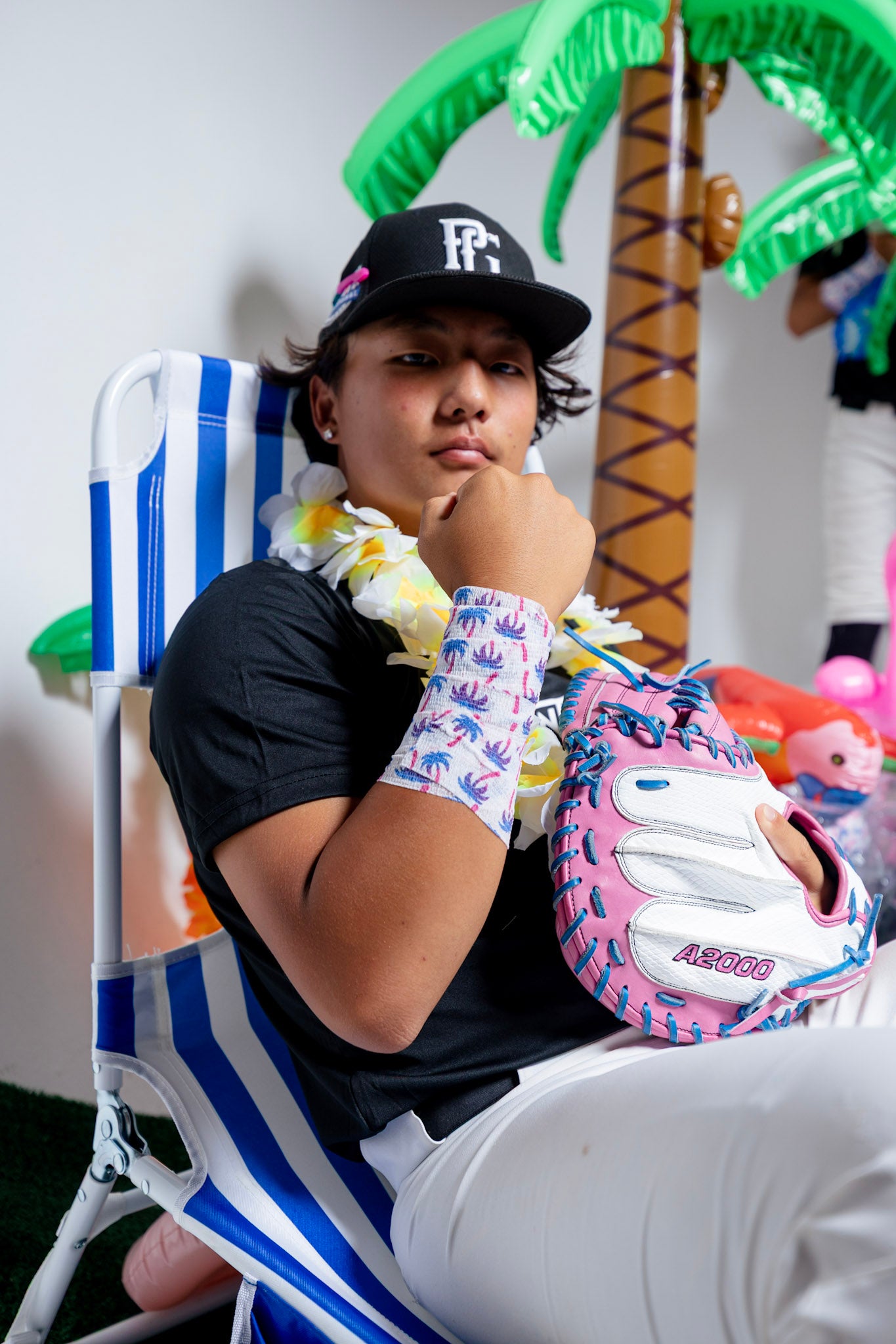 Tropical Tree Athletic Tape