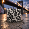 White Paisley Print Athletic Tape