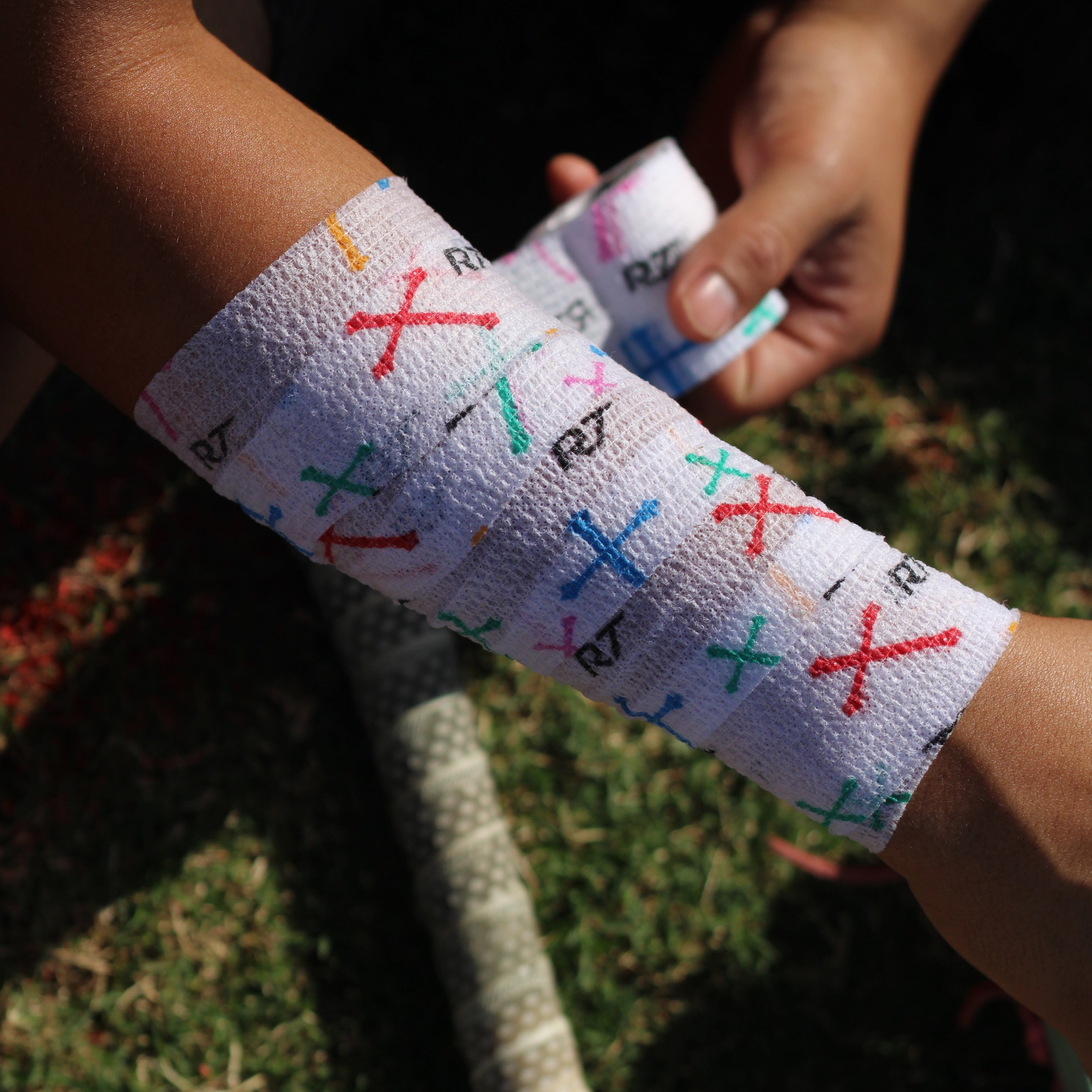 Chrome Cross Athletic Tape