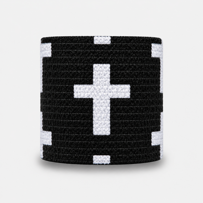 Black Cross Athletic Tape