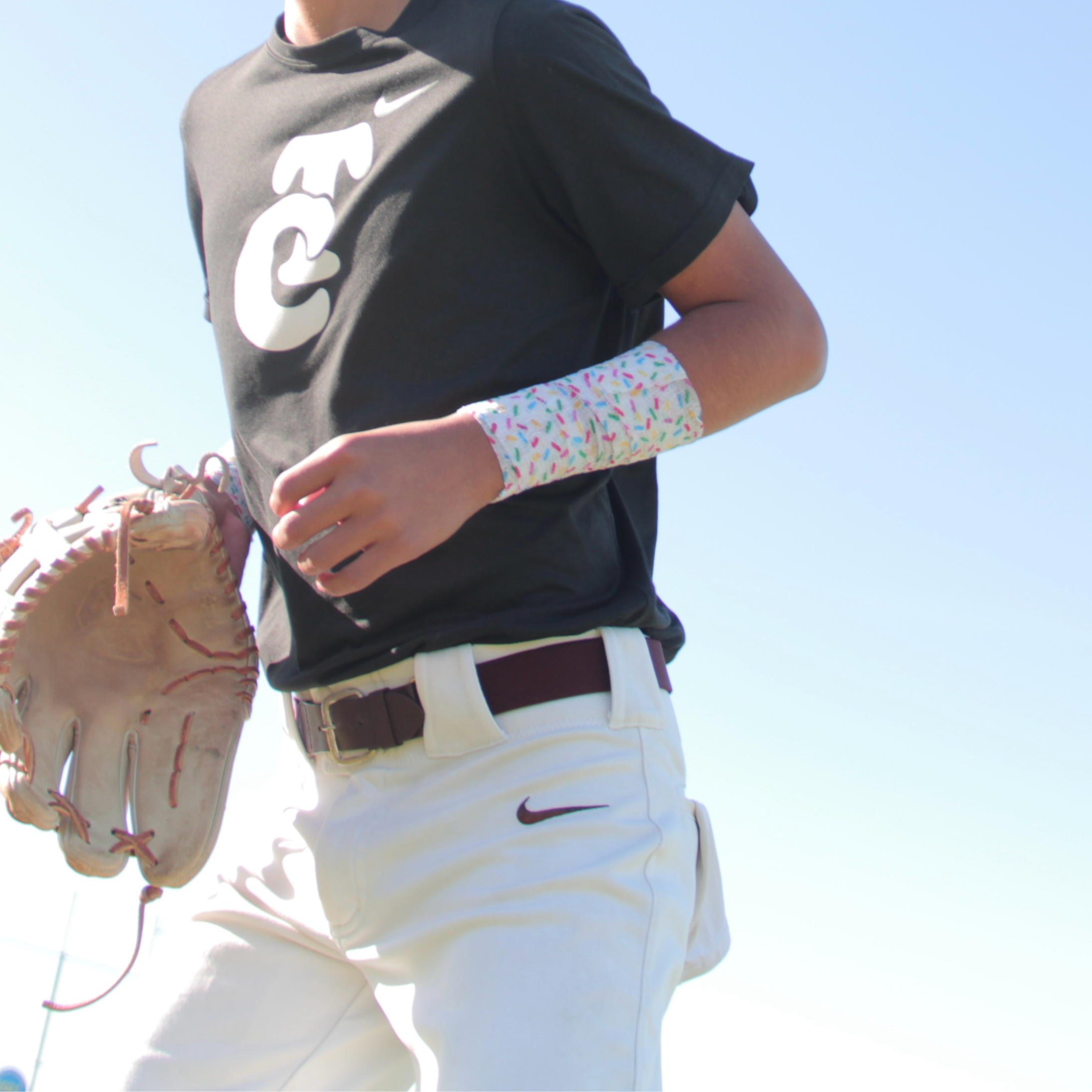 White Sprinkles Athletic Tape
