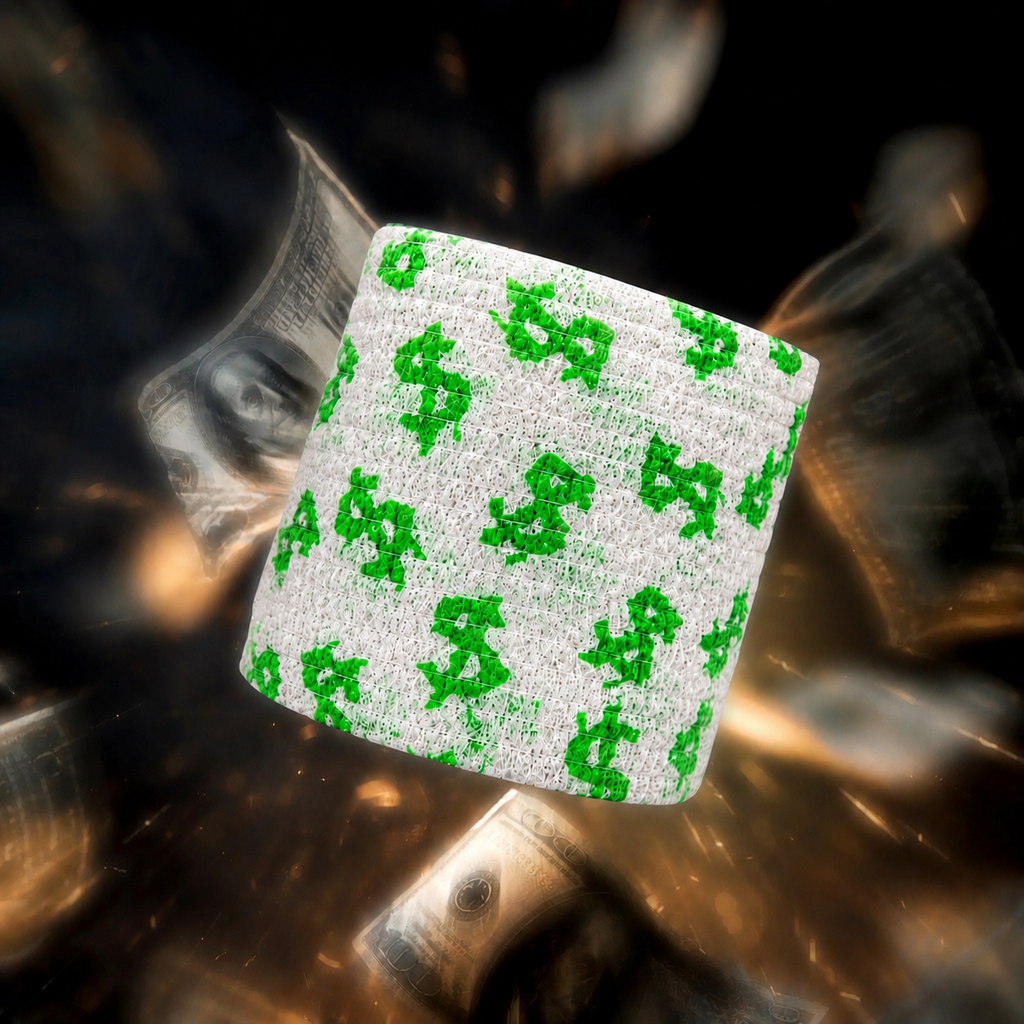 Dollar Sign athletic tape
