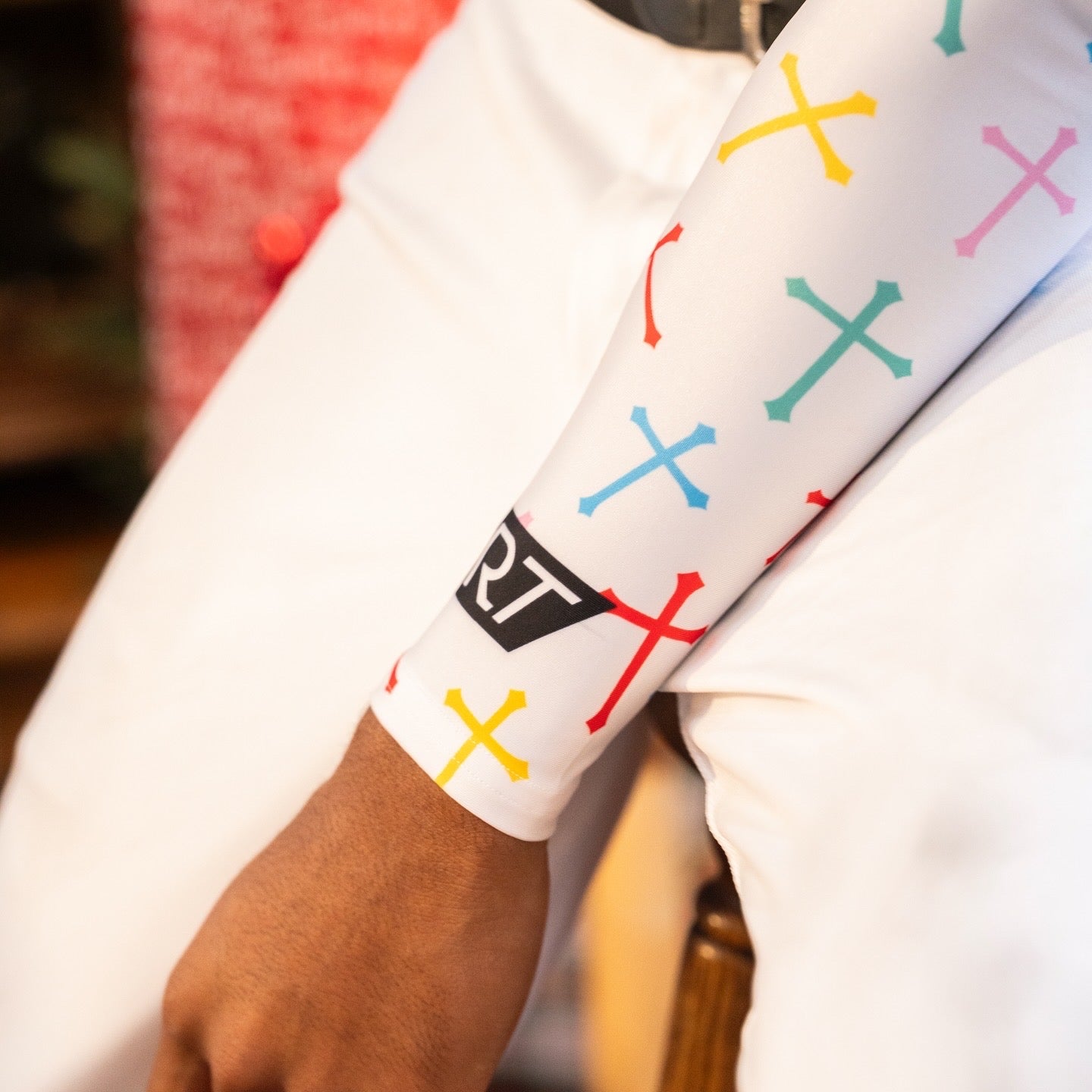 Chrome Cross Arm Sleeve