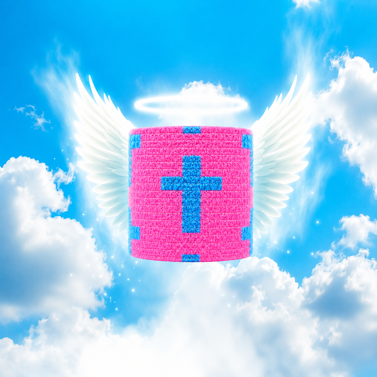 Cotton Candy Cross Tape