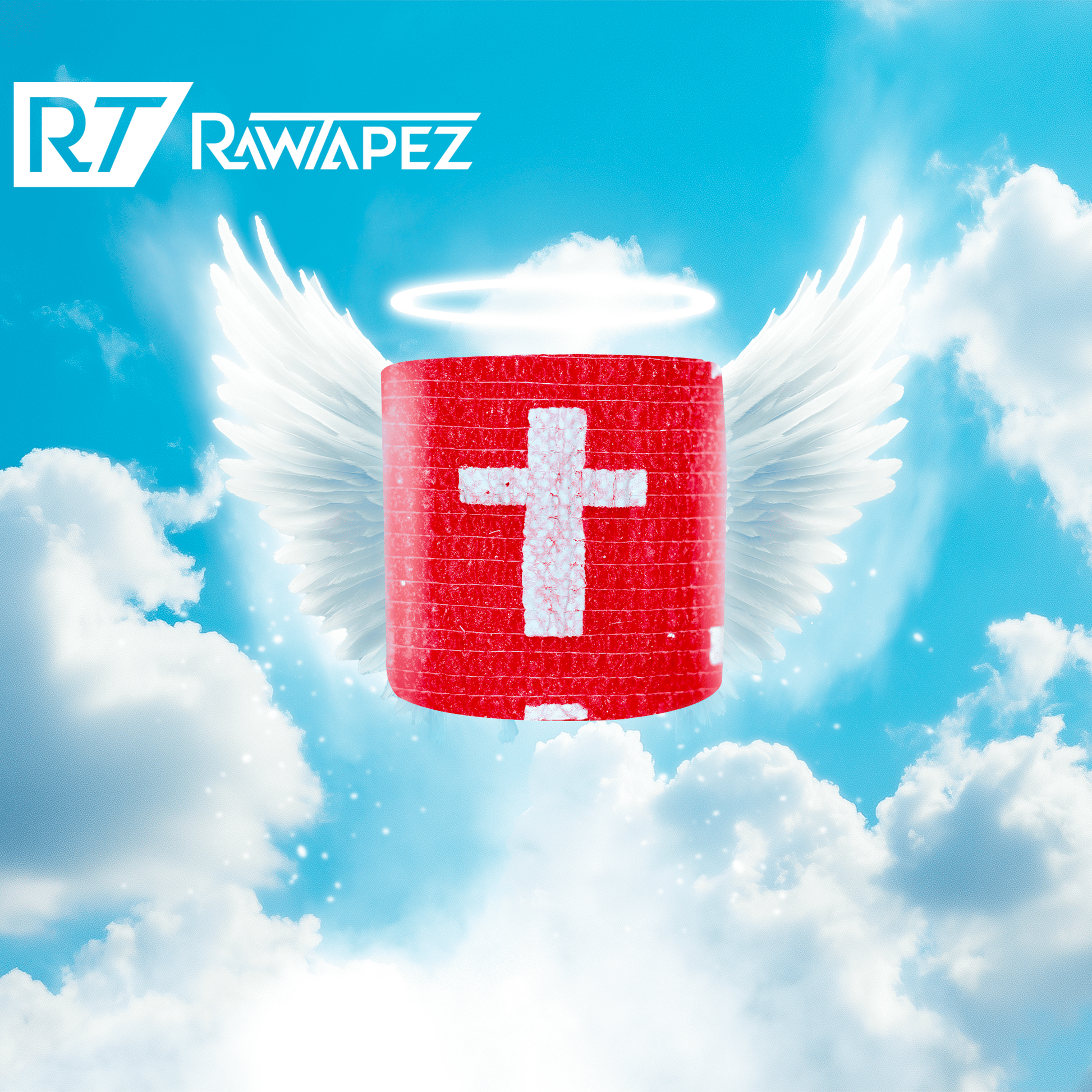 Red: Cross Athletic Tape