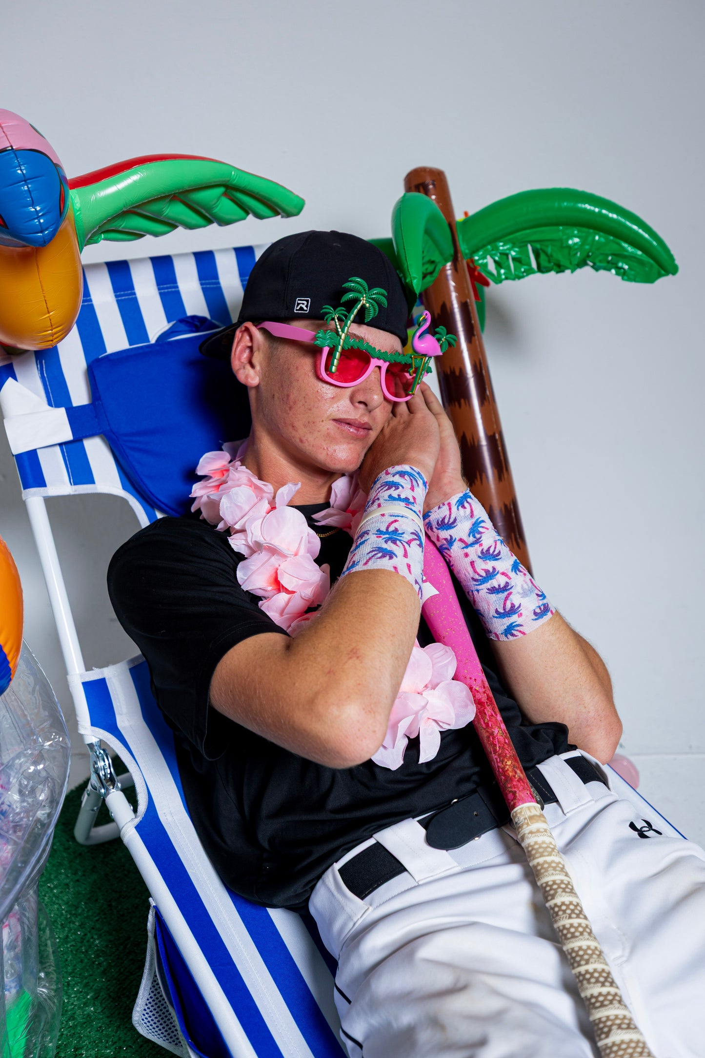 Tropical Tree Athletic Tape