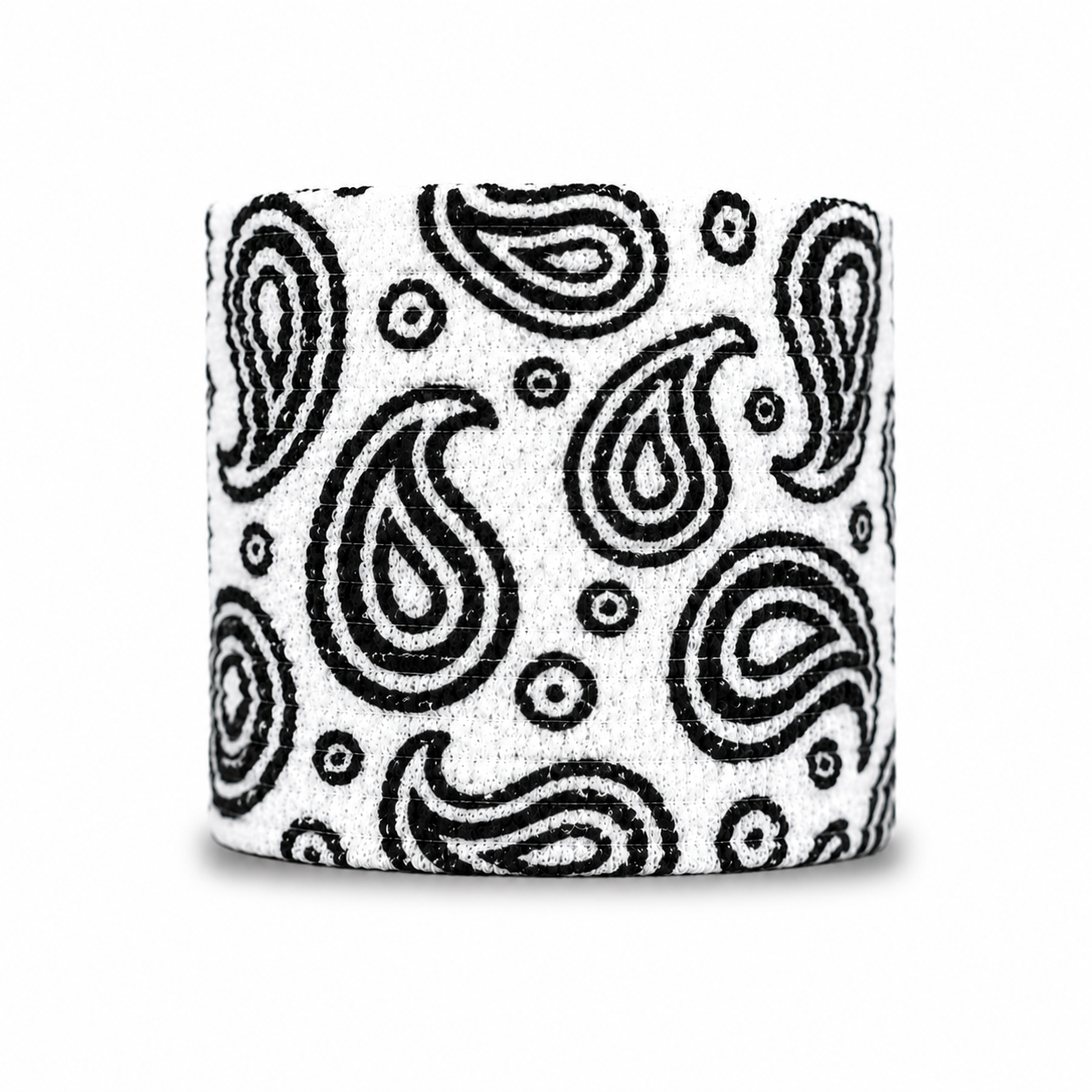 White Paisley Print Athletic Tape