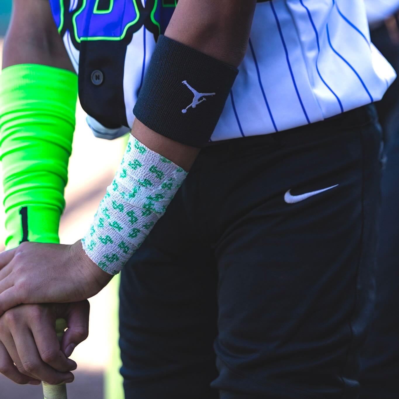 Dollar Sign athletic tape