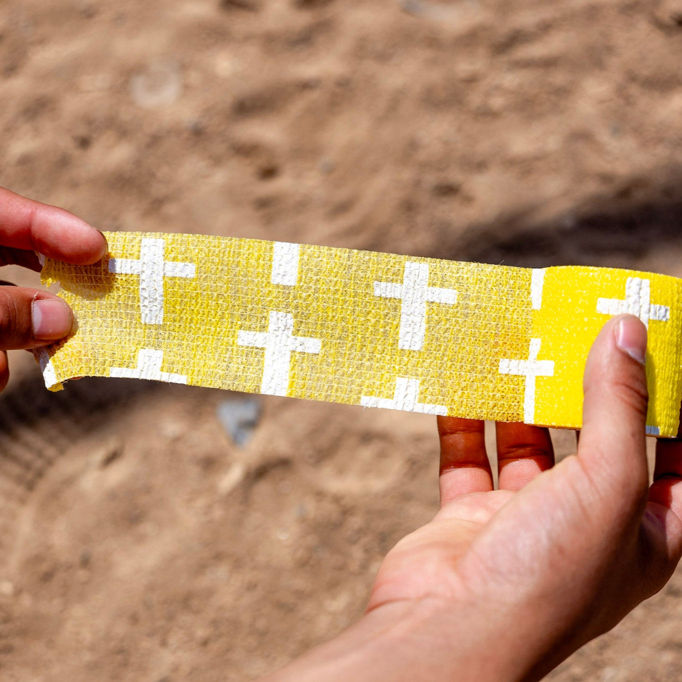Yellow Cross Athletic Tape