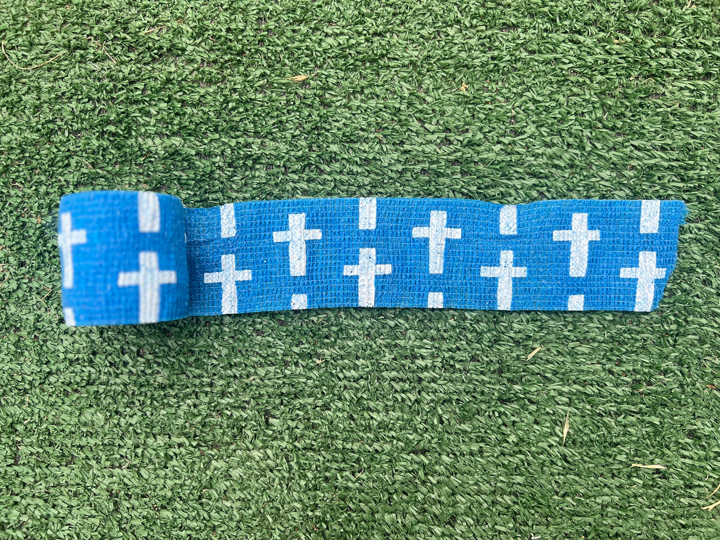 Blue: Cross Athletic Tape