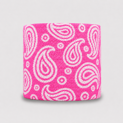 Pink Paisley Print Athletic Tape