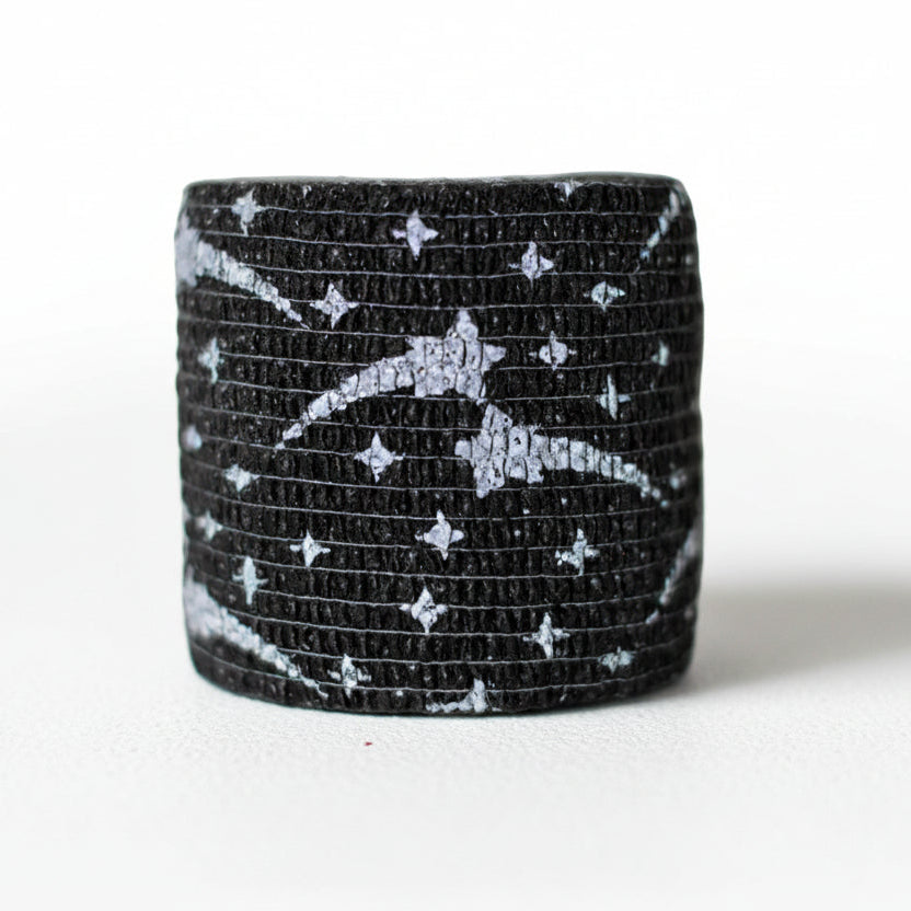 Black Galaxy Athletic Star Tape