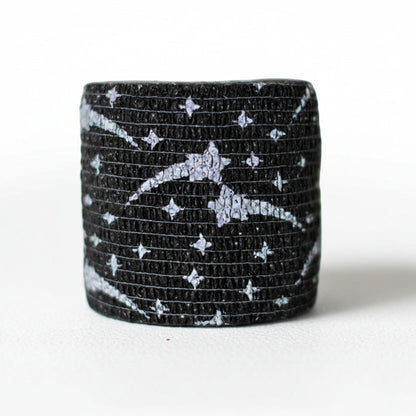 Black Galaxy Athletic Star Tape