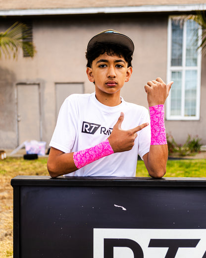 Pink Paisley Print Athletic Tape