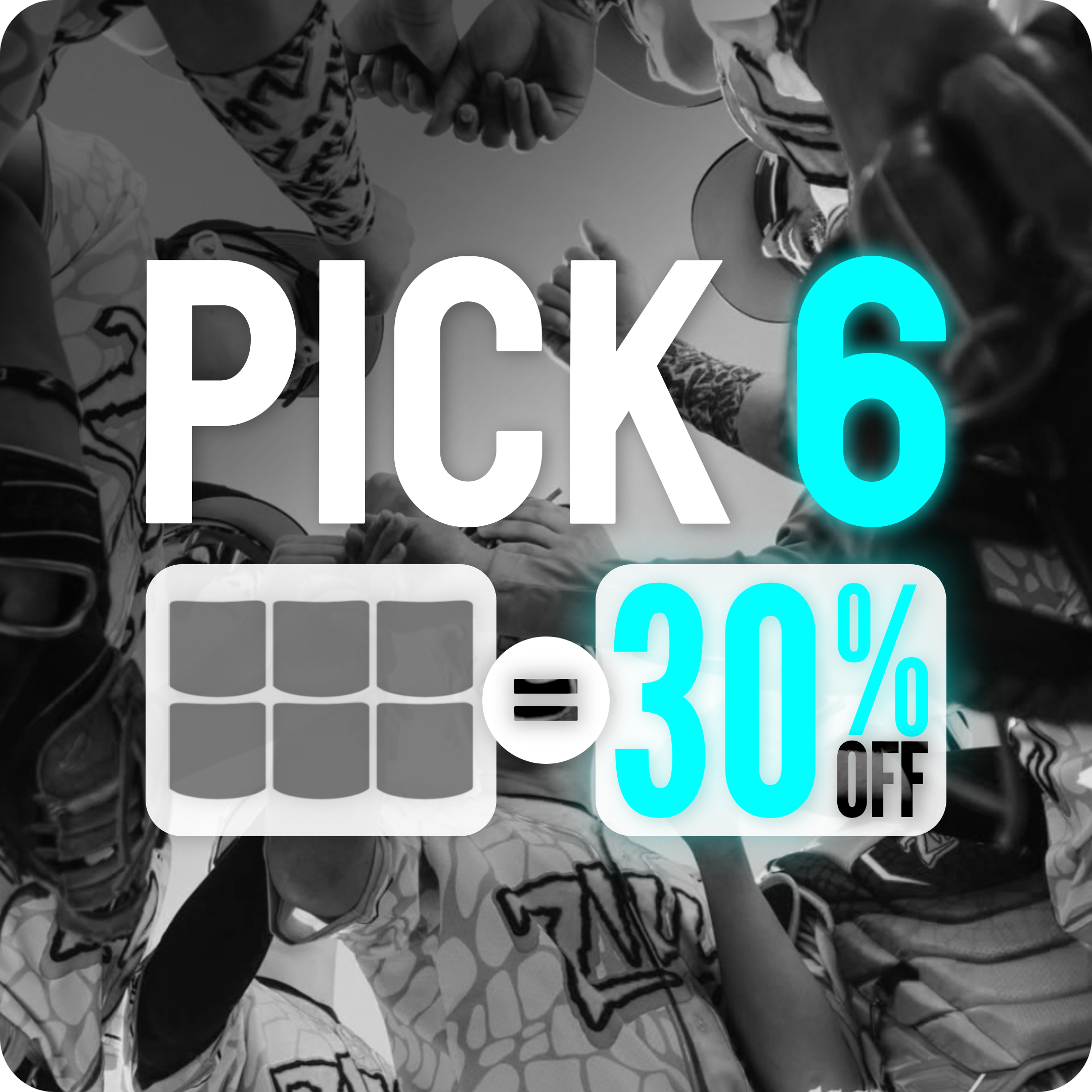 Raw Tapez 6-pack Bundle