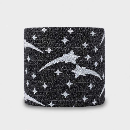 Black Galaxy Athletic Star Tape