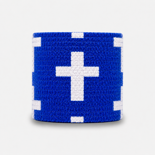 Blue: Cross Athletic Tape