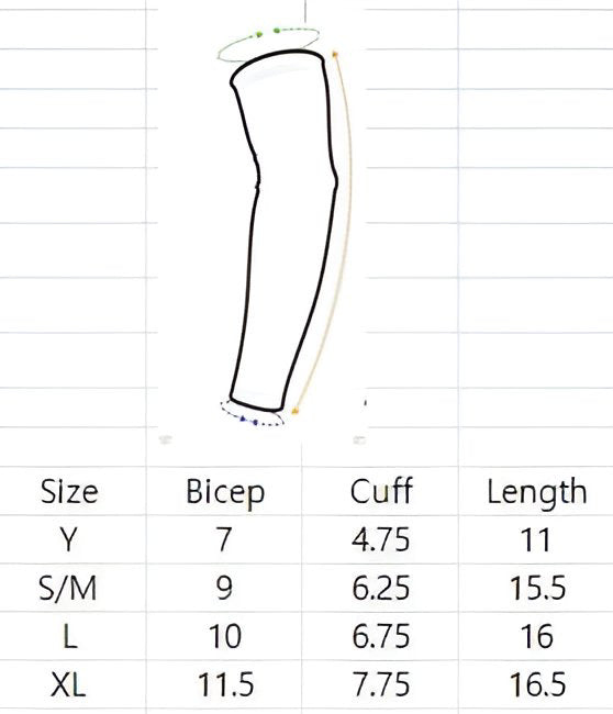 Chrome Cross Arm Sleeve