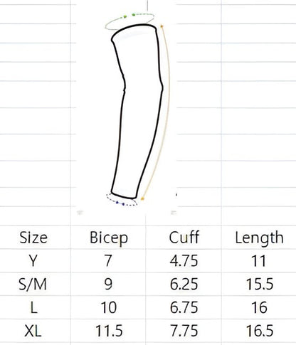 White Paisley Arm Sleeve