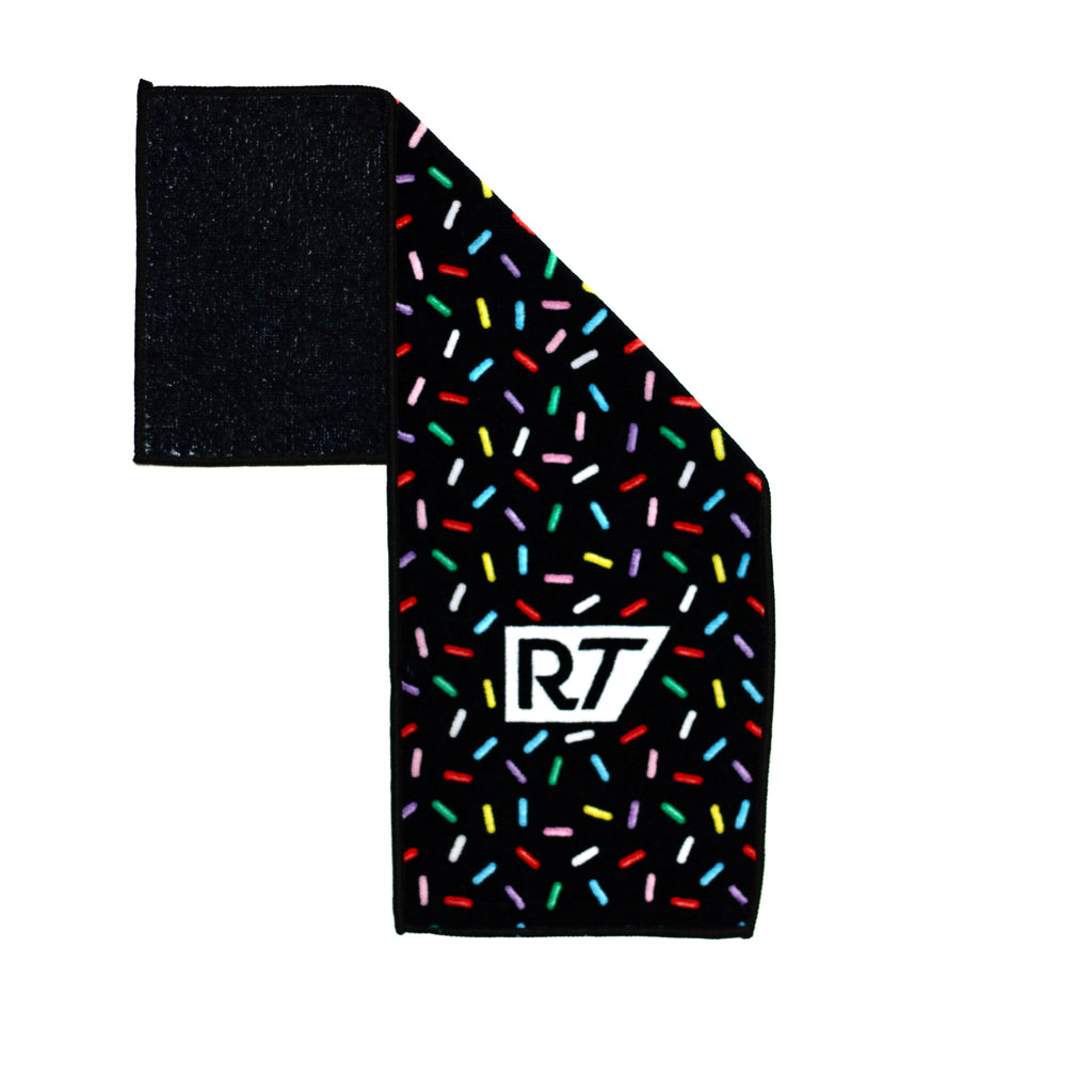 Black: Sprinkles Towel