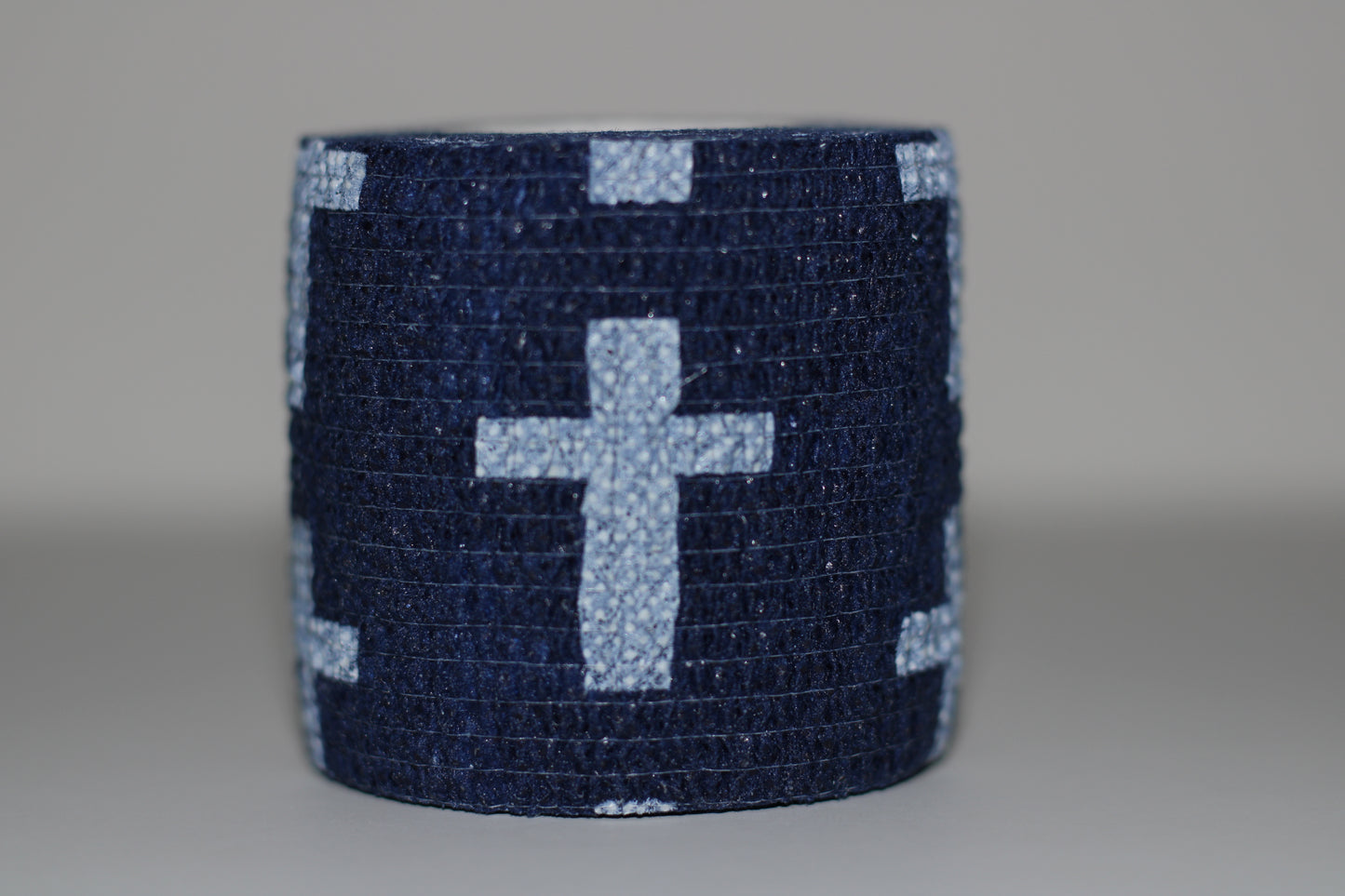 Navy Blue Cross Athletic Tape