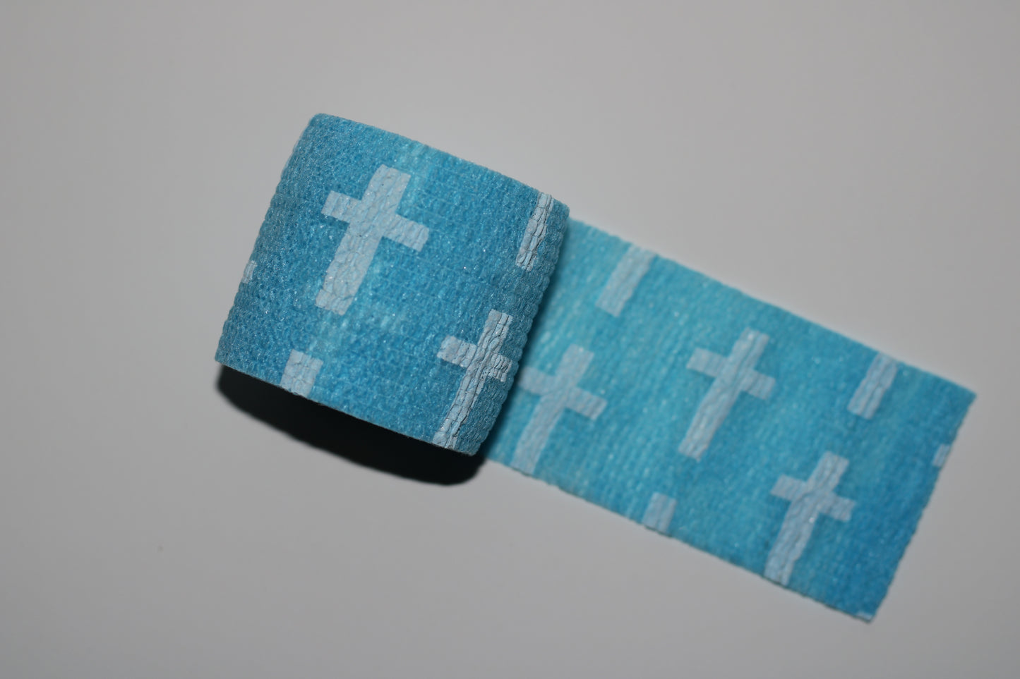 Baby Blue Cross Athletic Tape