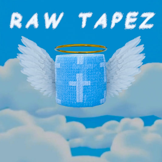 Baby Blue Cross Athletic Tape