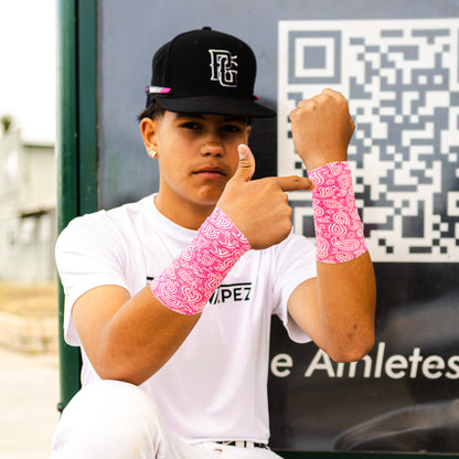 Pink Paisley Print Athletic Tape